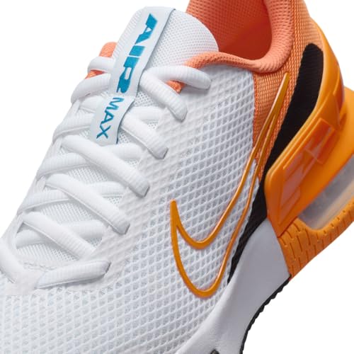 Image of Nike Air Max Alpha Trainer 6 Men's Workout Shoes (FQ1833-101, White /Hot Curry /Black /Light Curry) Size 9