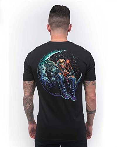 INTO THE AM Graphic Tees for Men S - 4XL Premium Short Sleeve Colorful T-Shirts Trippy Space Designs2