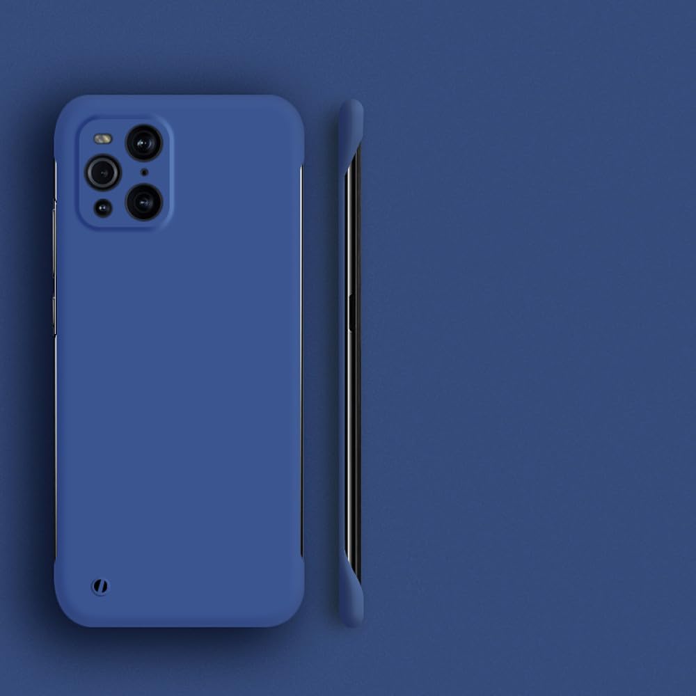 Coque iPhone 15 Pro Max fine mate bleu foncé étui iPhone 14 13 12 Mini - 6