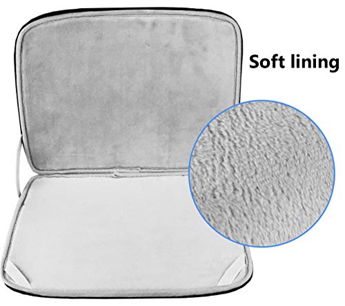 Laptop Sleeve 15.6 Inch, Durable Shockproof Protective Cover Flip Case Briefcase Carrying Computer Bag Case Compatible with 15.6 Inch HP, ASUS, Lenovo, Acer, Notebook, Computer, Black by Hsmienk - Image 5