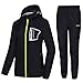 HOTSUIT Sauna Suit Women Weight Loss Durable Boxing Sweat Suits Workout Jacket, Black, XL
