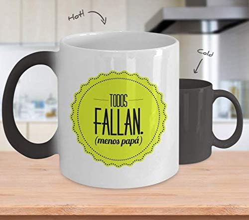 Regalo para Papa Taza de Cafe Padre Vaso, taza café divertidas, tazas personalizadas, taza de café inspiradoras, taza con mensajes positivos.