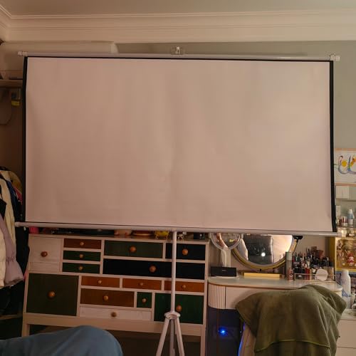 Pantalla portátil para proyector con trípode 60" 16:9 miniatura 6