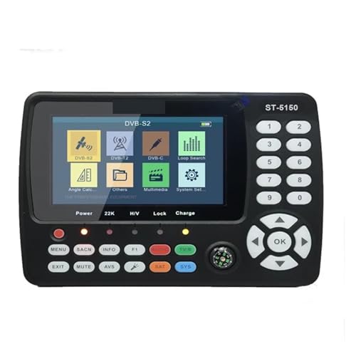 ST5150 DVB-S2/T2/C R{ HD St-5150 qert@C_[[^[ H.265 MPEG4 T|[g QPSK16APSK