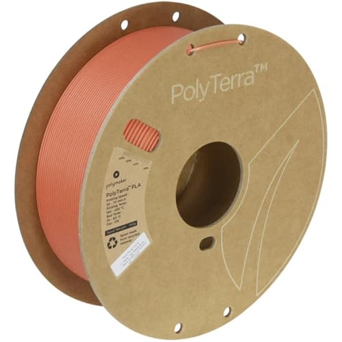 Image of Polymaker Matte Marble PLA Filament 1.75mm Marble Brick, Matte PLA 3D Printer Filament Stone 1kg - PolyTerra 1.75 PLA Filament Marble for 3D Printing Statues