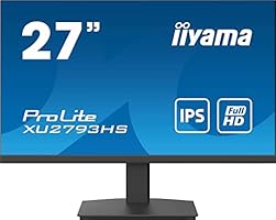IIYAMA XU2793HS-B4/27 FHD IPS,300 cd/m2,VGA, H