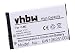 Produktbild vhbw Li-Ion Akku 900mAh (3.7V) für Handy, Smartphone, Telefon BlackBerry wie C-M2, BAT-11004-001.