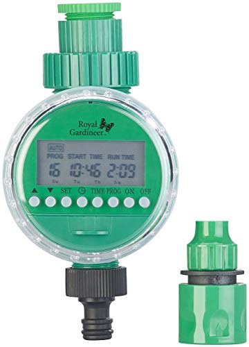 Royal Gardineer Komputer nawadniający z wyświetlaczem LCD, do 30 dni, 16 programów