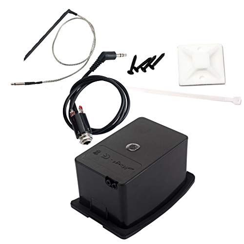 Captador de guitarra TEQ-5 Band pré-amplificador TEQ Tuner Piezo com controle de volume