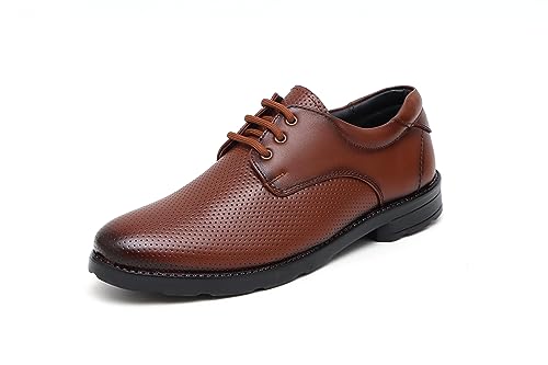 Image of ARAMISH Genuine Leather Oxford Light Weight Formal Shoes for Men (NCF-9036-DY)