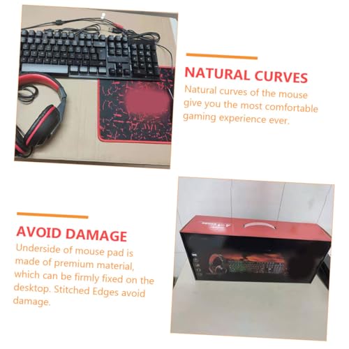 Clavier et souris filaire avec casque led pour ne plus manquer de précision