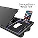 Laptop Lap Desk with Cushion - 9 Adjustable Angles, Fits Up to 15.6 inch Laptops, Built-in Mouse Pad, Phone and Pen Slots. Portable Writing Board for Bed, Sofa, and Work Table