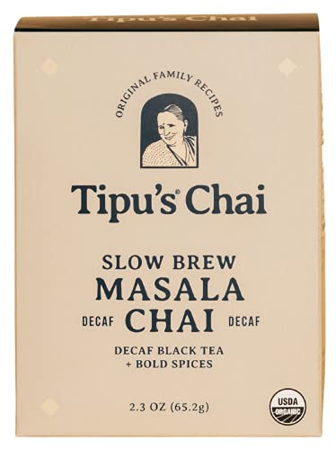 Té orgánico descafeinado Masala Chai 2.3 onzas miniatura 1