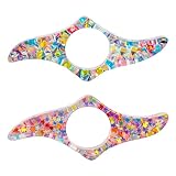 Personalized Resin Bookmark - 2 Pcs Transparent Thumb Ring Page Holder for Reading - Literary Accessories for Teachers & Book Lovers