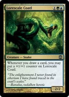 Magic the Gathering - Lorescale Coatl - Alara Reborn
