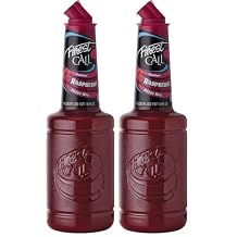 Finest Call Premium Raspberry Fruit Puree Drink Mix, 1 Liter Bottle 33.8 Fl Oz Pack of 2