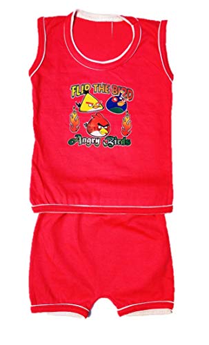 Image of Unisex Clothing Set for Baby Boy and Baby Girl 100% Cotton Tshirt and Short (Pack of 10 | 5 T-Shirts & 5Shorts | Multi Colored, Size from 0 Months Upto 6 Years)