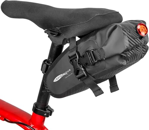Amazon.co.jp: AFISHTOUR の防水サイクルサドルバッグ - 1.5 リットル