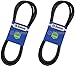 2 Pack Stens 265-383 OEM Replacement Belt Fits Scag 481001