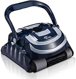 BLWL Robot Limpiafondos Piscina, Limpia Las Paredes del Fondo y la línea de flotación, autónomo, Potente Aspirador, con Cable de 17 m, Compatible con Todos los Liner, para Piscinas de hasta 120 ㎡