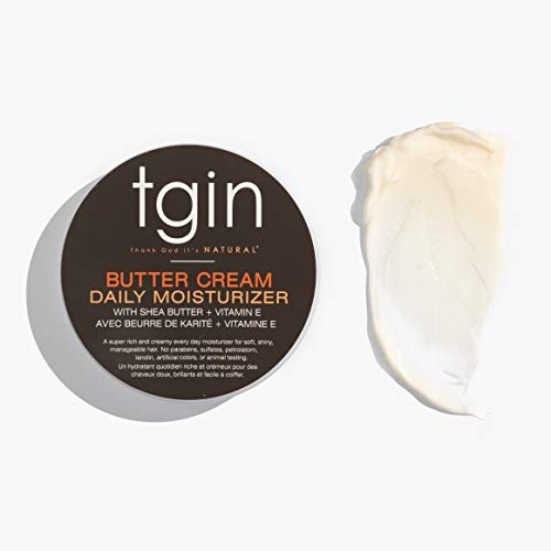 tgin Butter Cream Daily Moisturizer For Natural Hair Dry Hair Curly