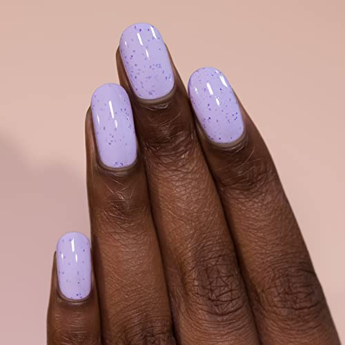 ILNP Lolly Pastel Lavender Speckled Nail Polish #TOP24