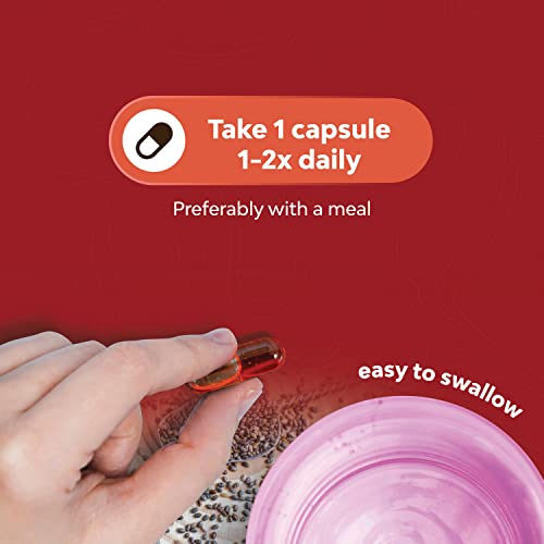 Chia Seed Oil Extract Capsules - Plant Based Omega 3 6 9 Supplement And Daily Fiber Capsules For Adults Digestive Support Immunity And Heart Health - Omega 3 Fatty Acids Supplement For Men And Women #TOP7