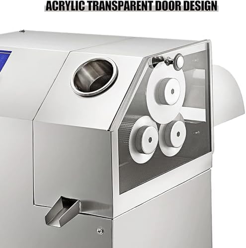 Extractor de Jugos Eléctrico 3 Rodillos Acero Inoxidable 400W 110V miniatura 3