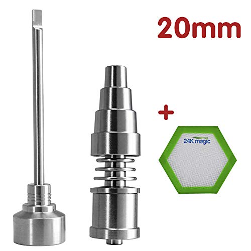 Titanium Cap Wax Tool,Wax Carving Tool for Digital PID Temperature Controller? (16mm/20mm) (20)