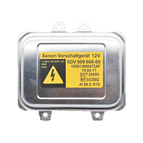 Ballast xénon D1S 5DV00900000 unité de commande de phare OEM 12767670