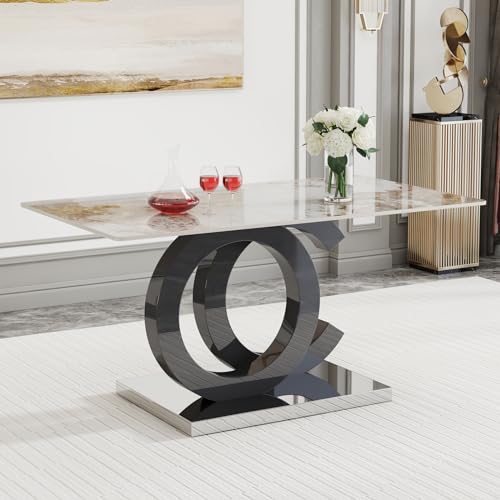 Luxury Marble Dining Table Extendable