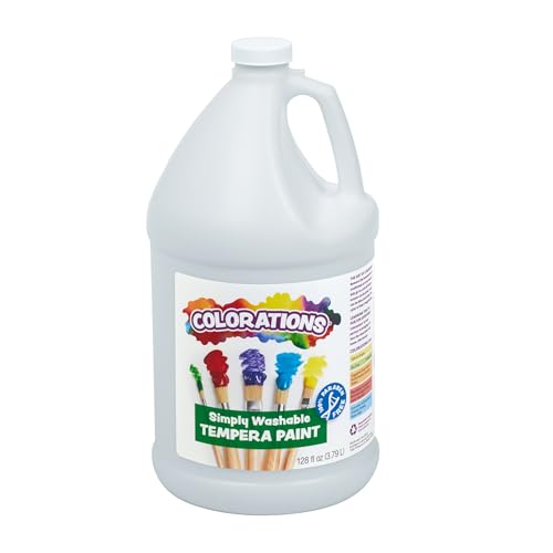 Colorations Washable Tempera Paint for Kids (1 Gallon)