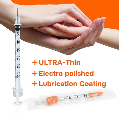 image for ONE-CARE Syringe 0.3 ml/cc, 31G x 5/16’’ (8mm), Individually Wrapp