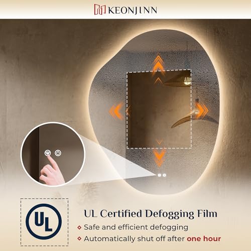 Luxury Bathroom Mirror Defogger LED