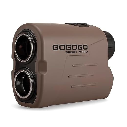 Gogogo Sport Laser Golf & Hunting Rangefinder 1200 Yards 6X Magnification Laser Range Finder with Pin-Seeker & Flag-Lock…