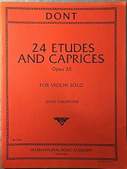 Dont, Jakob - 24 Etudes and Caprices Op. 35 - Violin solo - by Ivan Galamian - International