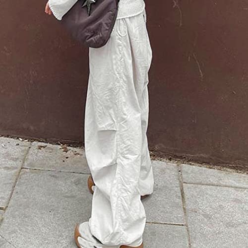 Pantalon de jogging avec cordon de serrage et coupe large