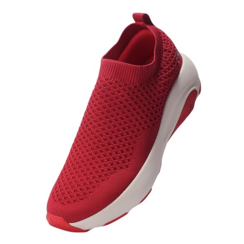 Image of Neeman's Begin Walk Soothe Unisex Slip On Walking Shoes | Breathable Knit Sneakers | Lightweight Cushioned Casual Shoes | Comfortable, Travel & Running Footwear
