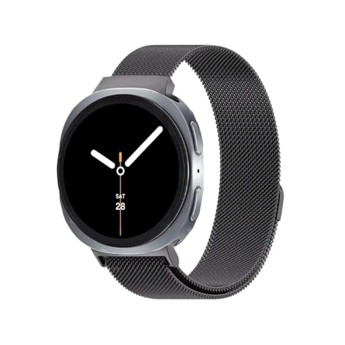 �~���l�[�[�X�e�����X�X�`�[���A�ɓK������Samsung Galaxy Watch 8 /44mm/40mm/ 8 Classic /46mm�ɓK��(Gun color,For Galaxy 8 Classic)