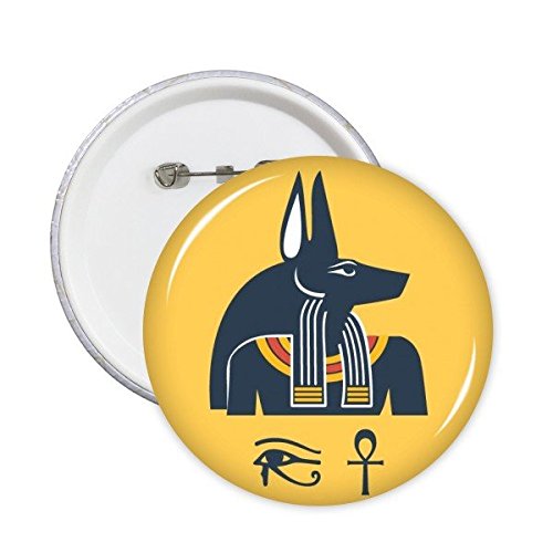 Broches Égypte Antique Anubis pour relooker une veste terne 5 pcs XXL
