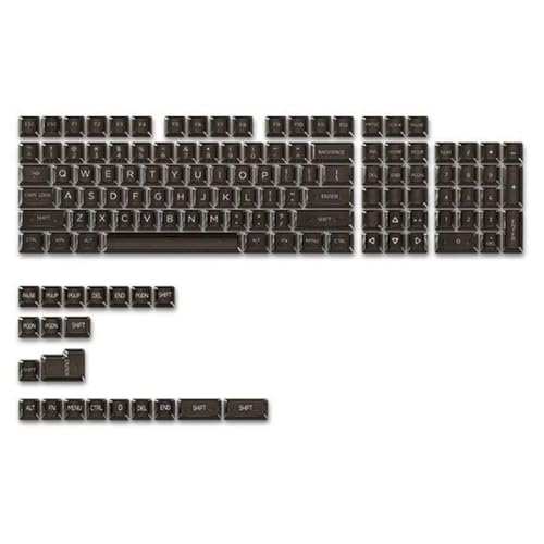 Capuchons de Touches de Jeu rétroéclairés 132 Touches pour claviers mécaniques translucides PC