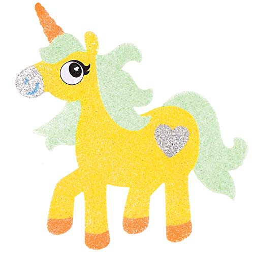 Baker Ross AT724 Eenhoorn Magneten met Zand (6 stuks) Knutselspullen en Knutselsets voor Kinderen - Image 4