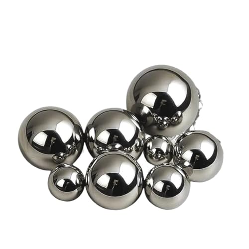 Fionda da caccia con arco 4 mm 5 mm 6 mm 8 mm 9 mm 10 mm 11 mm 12 mm in acciaio ad alto tenore di carbonio, fionda, catapulta, munizioni da caccia, sfere in acciaio(7.5mm 50pcs)