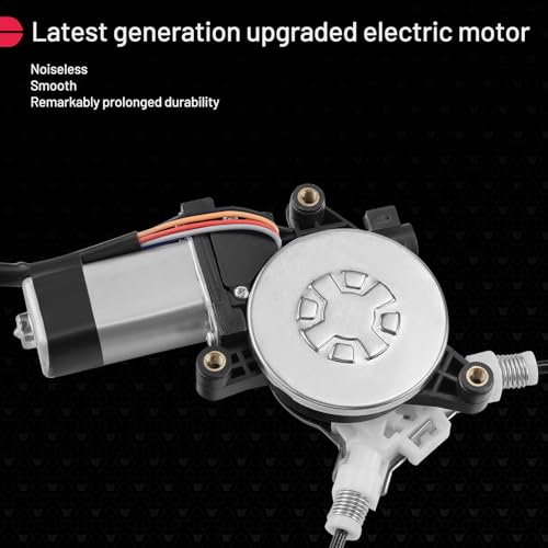 Image of BDFHYK 741-302 Power Window Regulator with Motor Front Left, Compatible with Honda CR-V 2002-2006