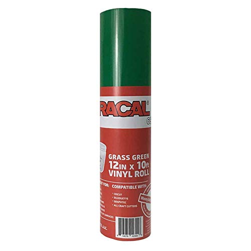 Oracal 043-12INX10-OR 12.125 Inch X 10Ft Roll Of Oracal 651 Grass Green Craft Vinyl - On A 2.5 Inch Core - Adhesive Vinyl For Cricut, Silhouette, And Cameo Cutters cover