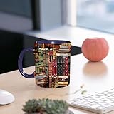 Matériau et Savoir-Faire Artisanal : Réalisée en céramique premium, cette tasse offre une surface lisse et luisante, renforçant son charme esthétique. L'anse courbée aux lignes délicates ajoute non seulement à l'élégance, mais assure également une prise sûre et agréable.