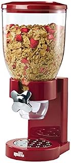 Zevro KCH-06120/GAT103 Indispensable Dry Food Dispenser, Single Control, Red/Chrome
