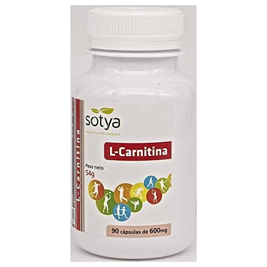 SOTYA - SOTYA L-Carnitina 90 cápsulas 600mg