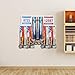Shimeyao Race Bib and Medal Display Hanger, Metal Rack Holder Wall Mounted Award Rack for Runners, Displays Over 100 Medals and 200 Race Bibs (White)