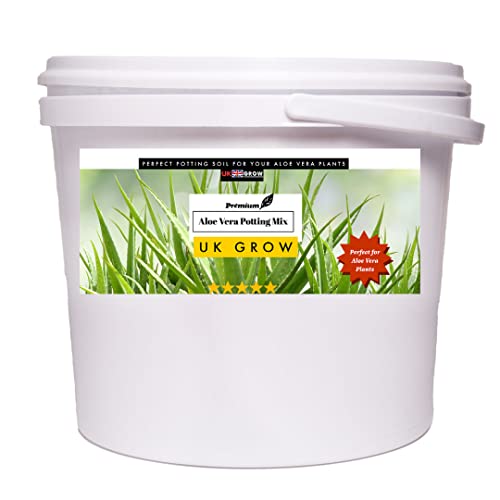 UK GROW Premium Aloe Vera Potting mix BUCKET (10L)